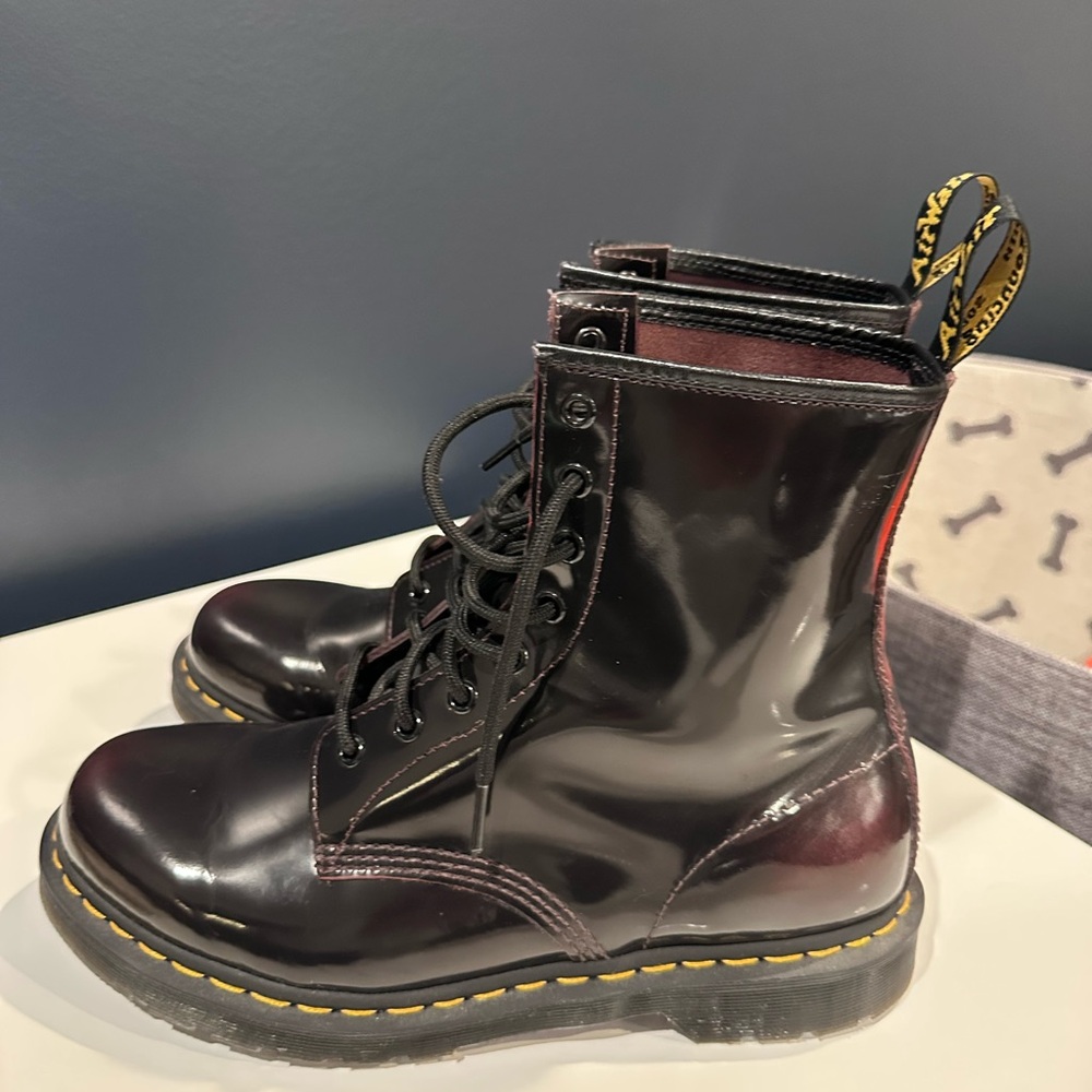 Dr. Marten’s, Cherry Red, like new